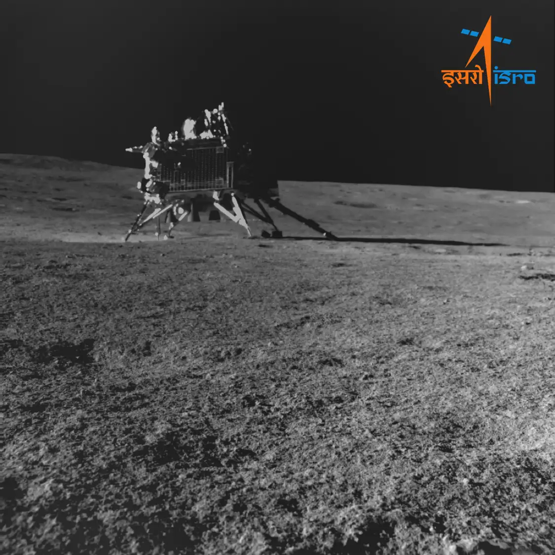 Chandrayaan-3 Vikram Lander on Moon